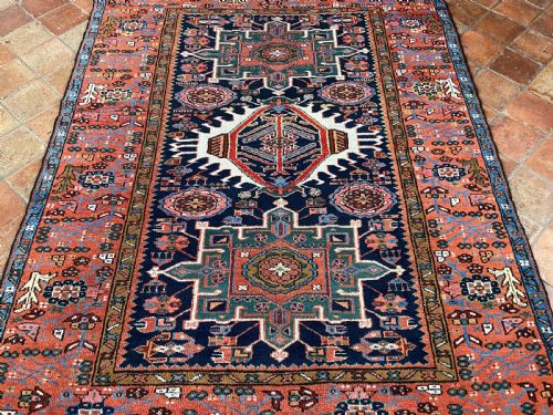 ANTIQUE KARAJA RUG - ADDITIONAL PHOTO 7