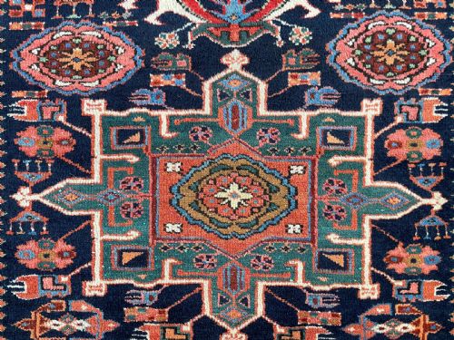 ANTIQUE KARAJA RUG - ADDITIONAL PHOTO 9