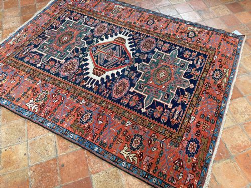 ANTIQUE KARAJA RUG - ADDITIONAL PHOTO 10