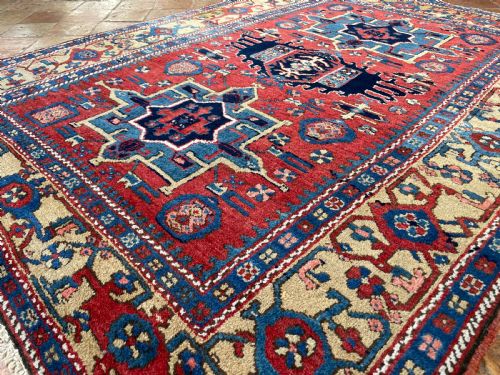 ANTIQUE HERIZ RUG - ADDITIONAL PHOTO 1