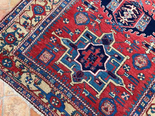 ANTIQUE HERIZ RUG - ADDITIONAL PHOTO 7