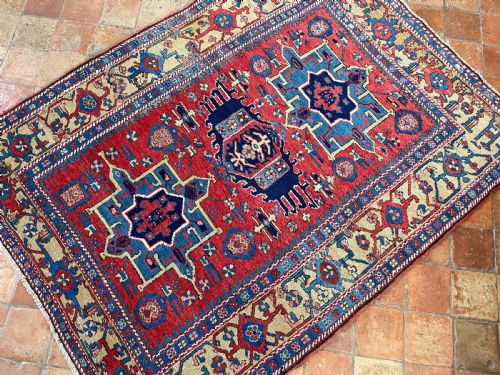 ANTIQUE HERIZ RUG - ADDITIONAL PHOTO 8