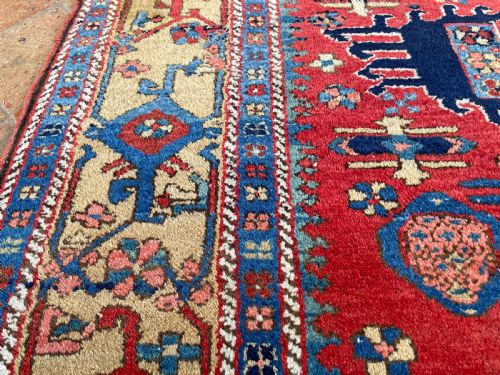 ANTIQUE HERIZ RUG - ADDITIONAL PHOTO 9
