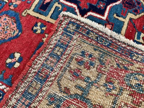 ANTIQUE HERIZ RUG - ADDITIONAL PHOTO 13