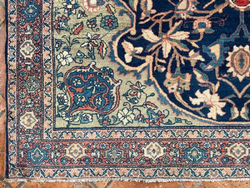 ANTIQUE FARAHAN RUG - ADDITIONAL PHOTO 8