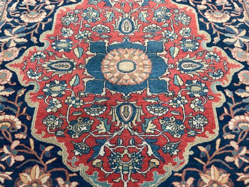 ANTIQUE FARAHAN RUG - ADDITIONAL PHOTO 10