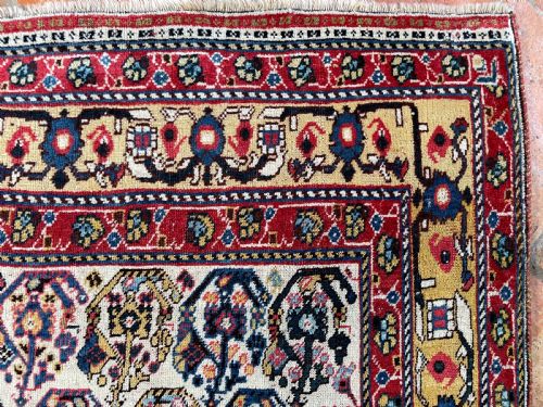 ANTIQUE QASHQAI KASHKULI RUG - ADDITIONAL PHOTO 2