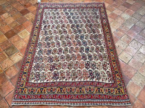 ANTIQUE QASHQAI KASHKULI RUG - ADDITIONAL PHOTO 12