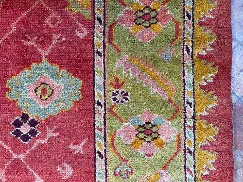 ANTIQUE USHAK CARPET - ADDITIONAL PHOTO 12