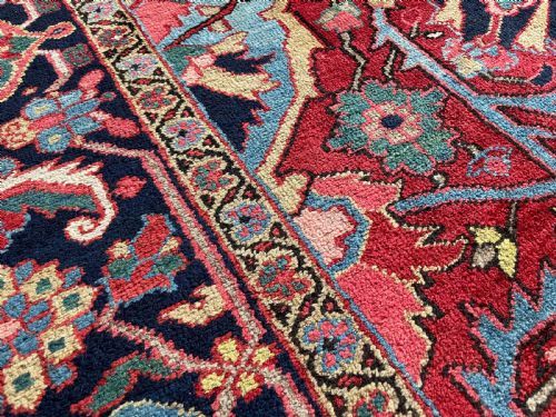 ANTIQUE HERIZ CARPET - ADDITIONAL PHOTO 4