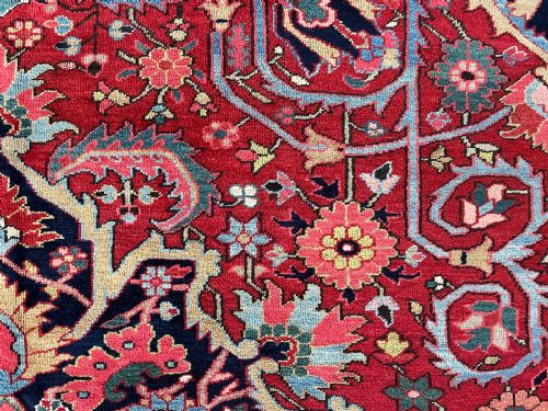 ANTIQUE HERIZ CARPET - ADDITIONAL PHOTO 6