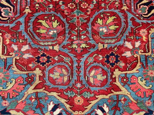 ANTIQUE HERIZ CARPET - ADDITIONAL PHOTO 9