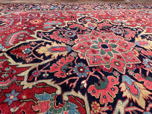 ANTIQUE HERIZ CARPET - ADDITIONAL PHOTO 13