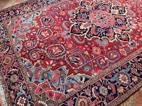 ANTIQUE HERIZ CARPET - ADDITIONAL PHOTO 14