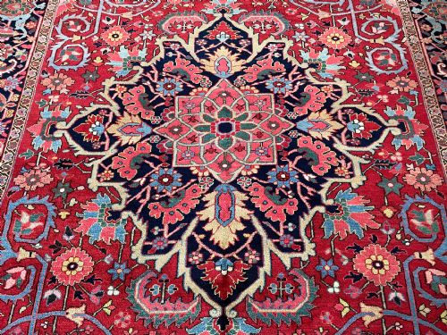 ANTIQUE HERIZ CARPET - ADDITIONAL PHOTO 15