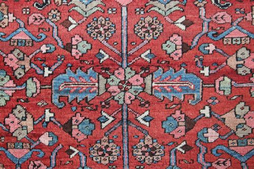 ANTIQUE HERIZ KELLEH CARPET - ADDITIONAL PHOTO 1