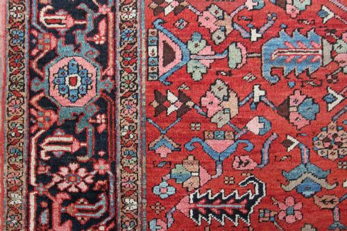 ANTIQUE HERIZ KELLEH CARPET - ADDITIONAL PHOTO 9