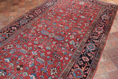 ANTIQUE HERIZ KELLEH CARPET - ADDITIONAL PHOTO 10