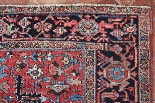 ANTIQUE HERIZ KELLEH CARPET - ADDITIONAL PHOTO 11