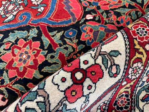 ANTIQUE FARAHAN RUG - ADDITIONAL PHOTO 5