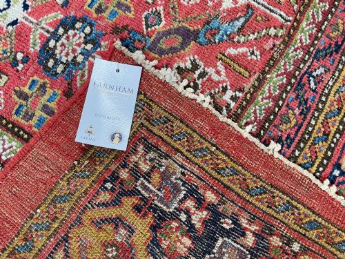 ANTIQUE MAHAL CARPET - ADDITIONAL PHOTO 2