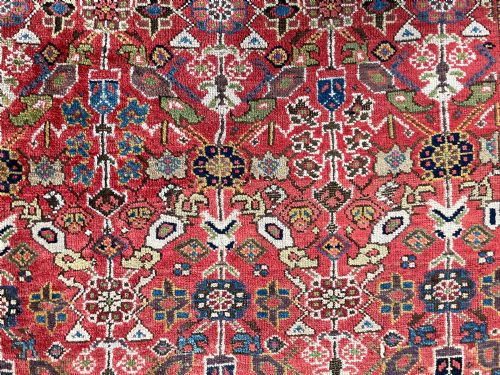 ANTIQUE MAHAL CARPET - ADDITIONAL PHOTO 6