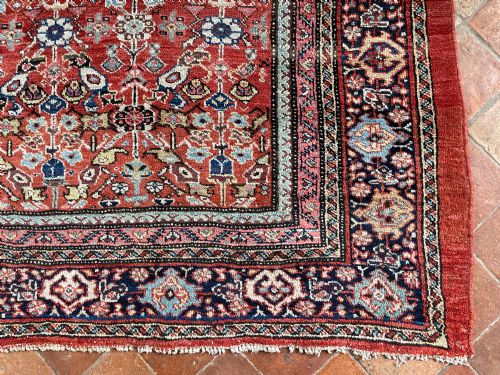 ANTIQUE MAHAL CARPET - ADDITIONAL PHOTO 7
