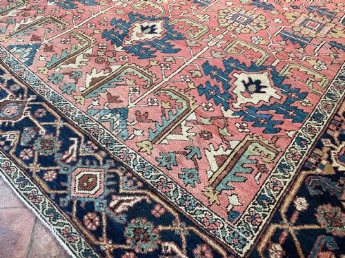 ANTIQUE BAKSHAISH CARPET - ADDITIONAL PHOTO 1