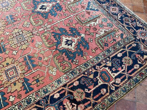 ANTIQUE BAKSHAISH CARPET - ADDITIONAL PHOTO 6
