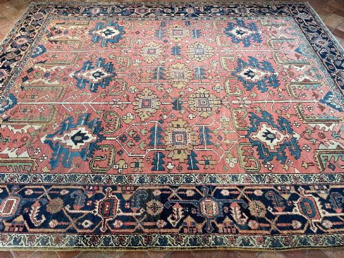 ANTIQUE BAKSHAISH CARPET - ADDITIONAL PHOTO 11