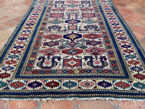 ANTIQUE KUBA RUG - ADDITIONAL PHOTO 1