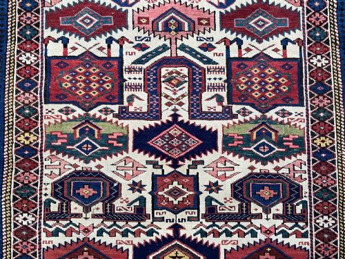 ANTIQUE KUBA RUG - ADDITIONAL PHOTO 2