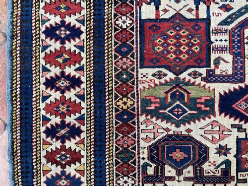 ANTIQUE KUBA RUG - ADDITIONAL PHOTO 9