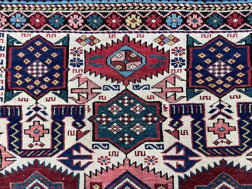 ANTIQUE KUBA RUG - ADDITIONAL PHOTO 10