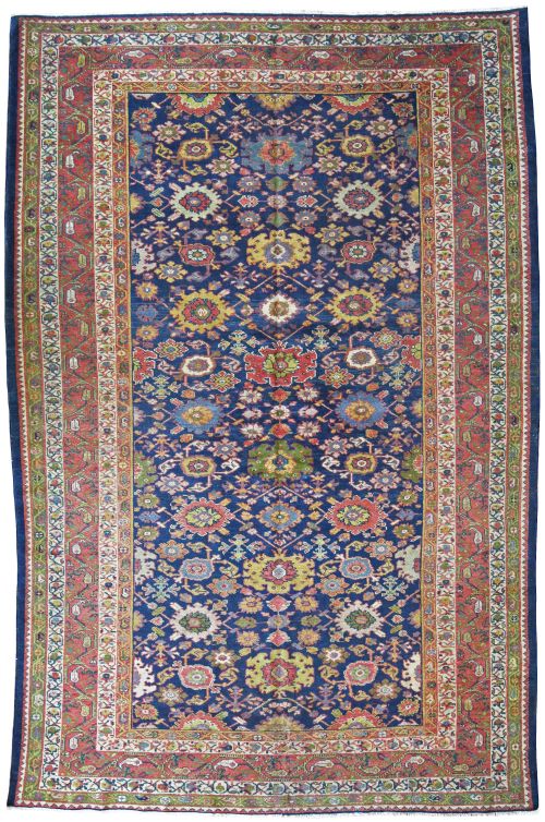 antique ziegler carpet - CATEGORY: ANTIQUE RUGS - DATED 1890