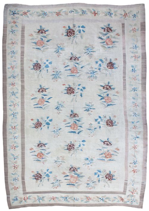 antique bessarabian kilim - CATEGORY: ANTIQUE RUGS - DATED 1890