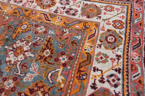 ANTIQUE USHAK CARPET WESTERN ANATOLIA - ADDITIONAL PHOTO 5