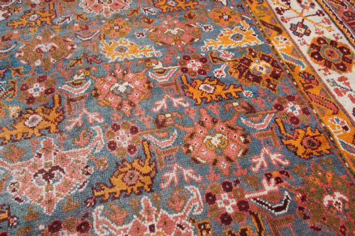 ANTIQUE USHAK CARPET WESTERN ANATOLIA - ADDITIONAL PHOTO 7