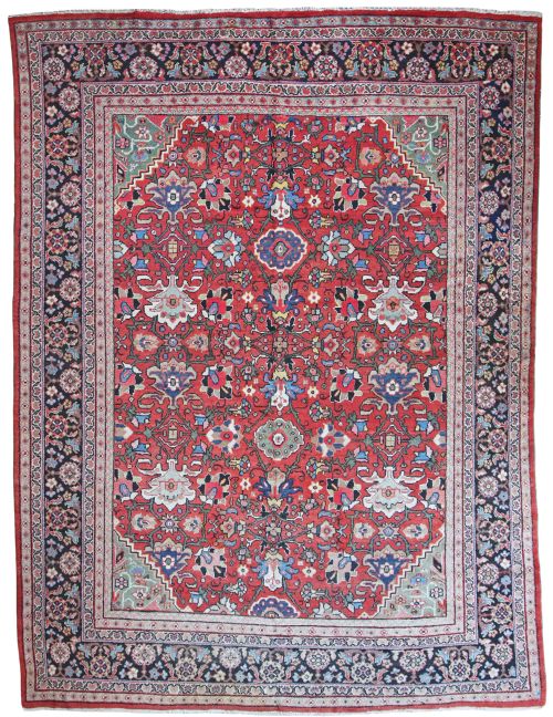 antique mahal carpet - CATEGORY: ANTIQUE RUGS - DATED 1920