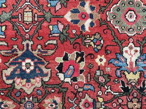 ANTIQUE MAHAL CARPET - ADDITIONAL PHOTO 2