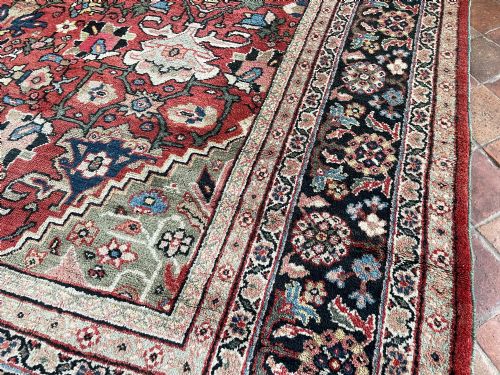 ANTIQUE MAHAL CARPET - ADDITIONAL PHOTO 3