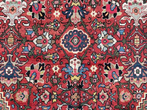ANTIQUE MAHAL CARPET - ADDITIONAL PHOTO 4