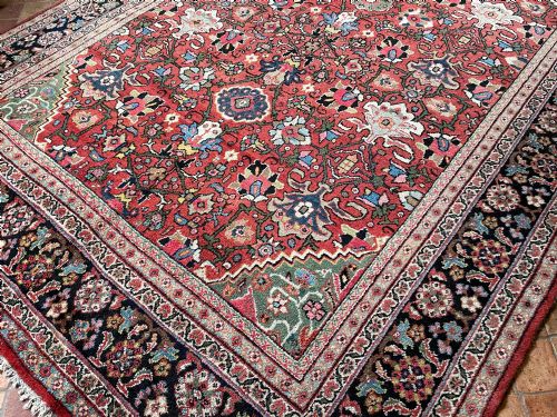 ANTIQUE MAHAL CARPET - ADDITIONAL PHOTO 5