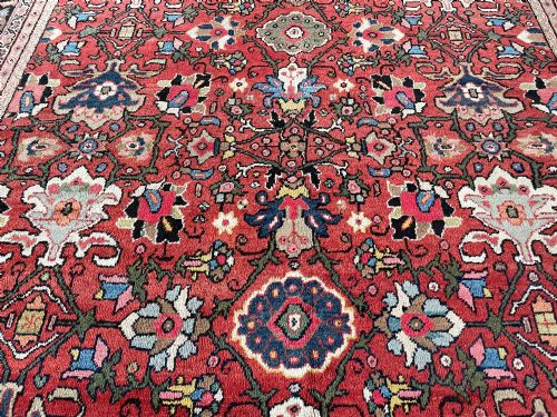 ANTIQUE MAHAL CARPET - ADDITIONAL PHOTO 9
