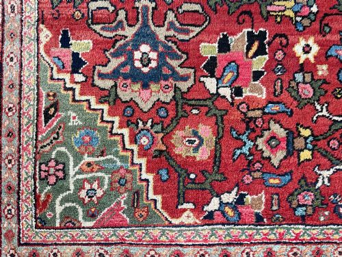 ANTIQUE MAHAL CARPET - ADDITIONAL PHOTO 10
