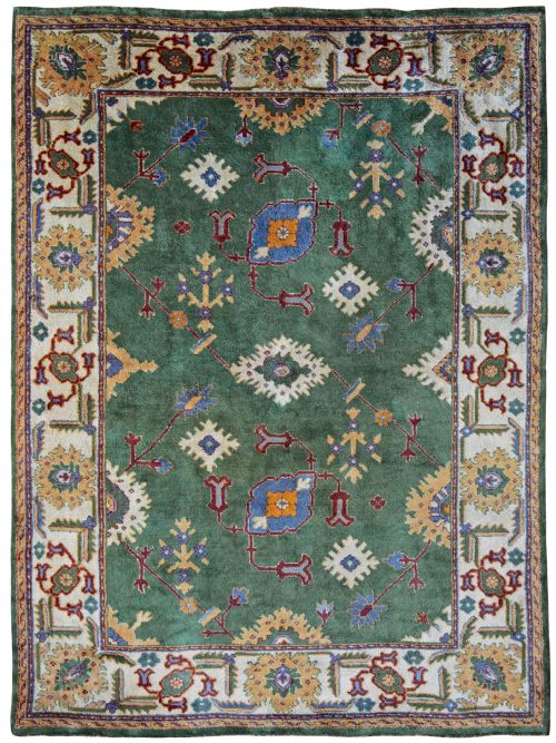 antique ushak carpet - CATEGORY: ANTIQUE RUGS - DATED 1920