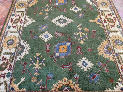 ANTIQUE USHAK CARPET - ADDITIONAL PHOTO 5
