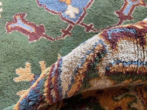 ANTIQUE USHAK CARPET - ADDITIONAL PHOTO 7