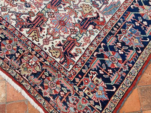 ANTIQUE HERIZ CARPET - ADDITIONAL PHOTO 4