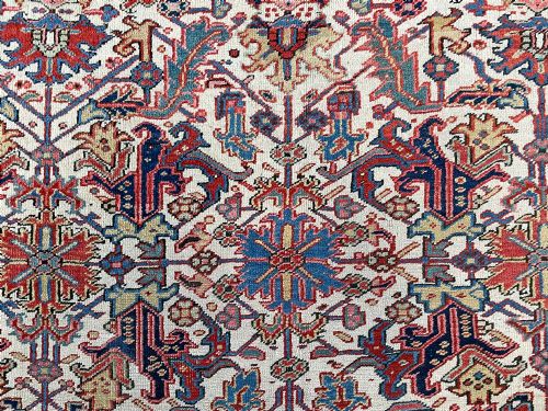 ANTIQUE HERIZ CARPET - ADDITIONAL PHOTO 8